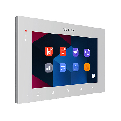 картинка Slinex SQ-07MTHD цвет белый. 7" AHD Домофон с сенсорным экраном высокого разрешения от компании Intant